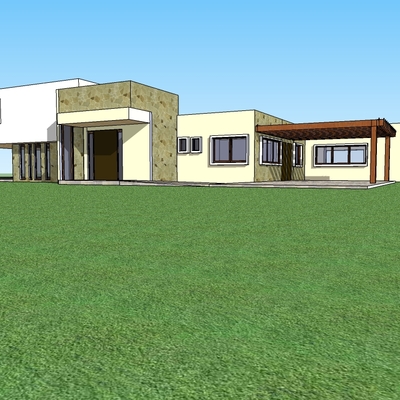 Construcción Casa Estilo Mediterranea Pirque