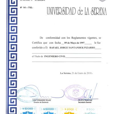 Certificados de Títulos