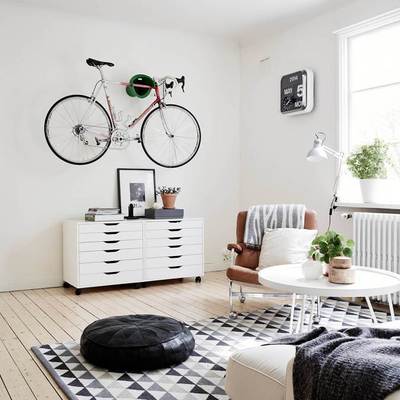 decoracion con bici