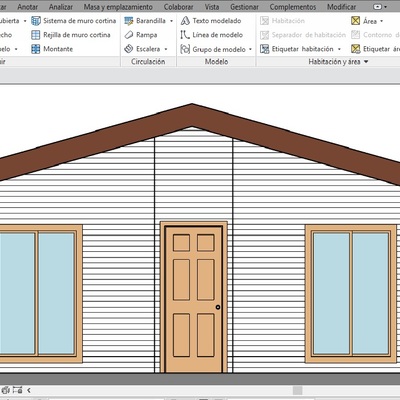 Trabajando En Modelado Bim casa 80 m²
