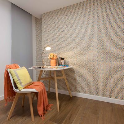 papel mural recibidor