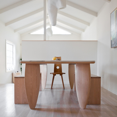 Muro en el centro del living