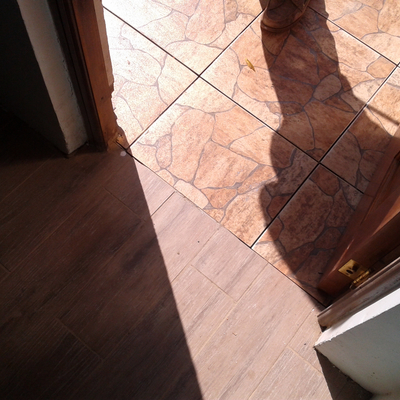 Piso cocina exterior