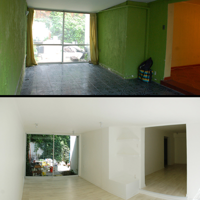 Remodelación Departamento Providencia.