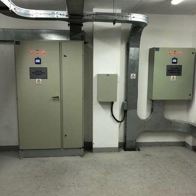 Sala electrica y closet electrico