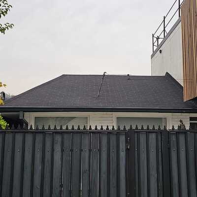 Cambio techumbre casa Las Condes