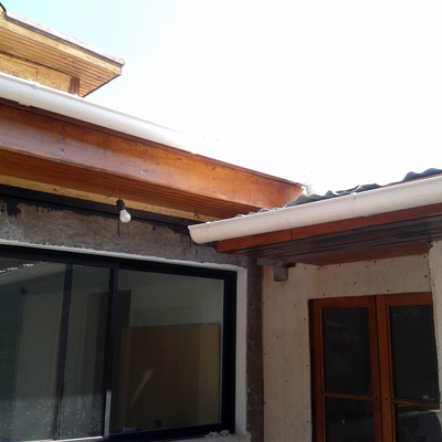 Terminacion exterior cocina